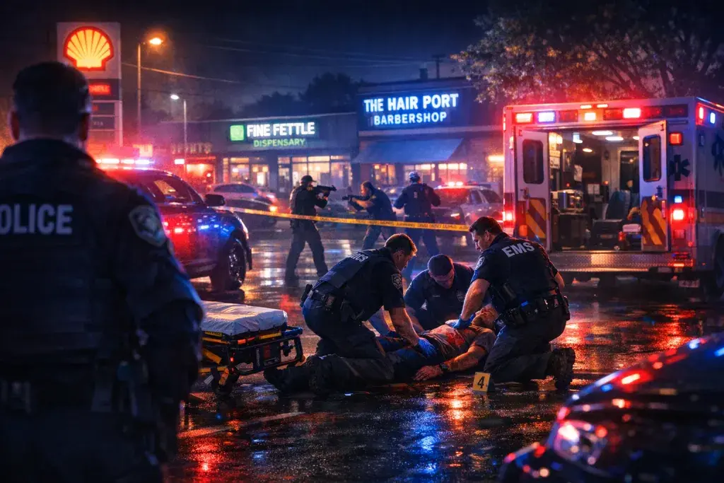 DeKalb County Gunfight Injures One in Busy Shopping Center Parking Lot