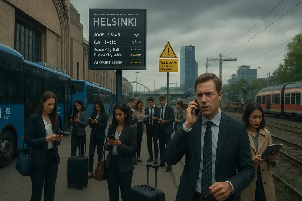 Helsinki Rail Disruptions Force Business Travellers to Rethink Summer Itineraries