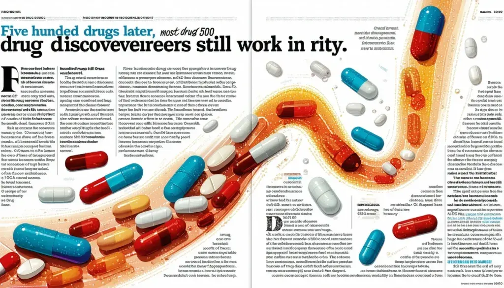 Five Hundred Drugs Later, Most Drug Discoverers Still Work in Obscurity