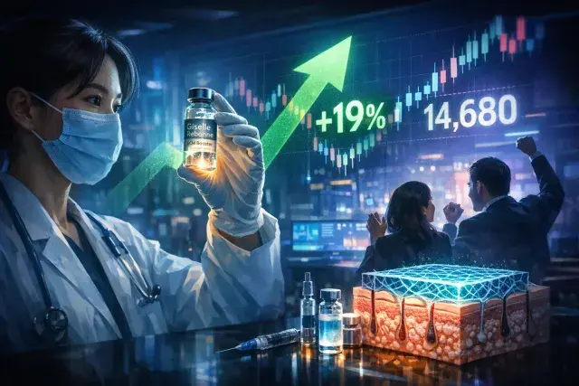 GC Green Cross Wellbeing Shares Jump 19% on ECM Skin Booster Launch